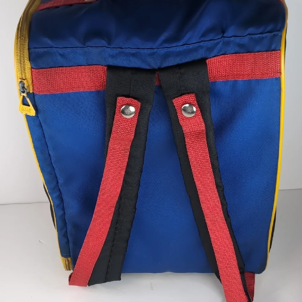 Vintage WWF Superstars Wrestling Bookbag Backpack 1991!!!!